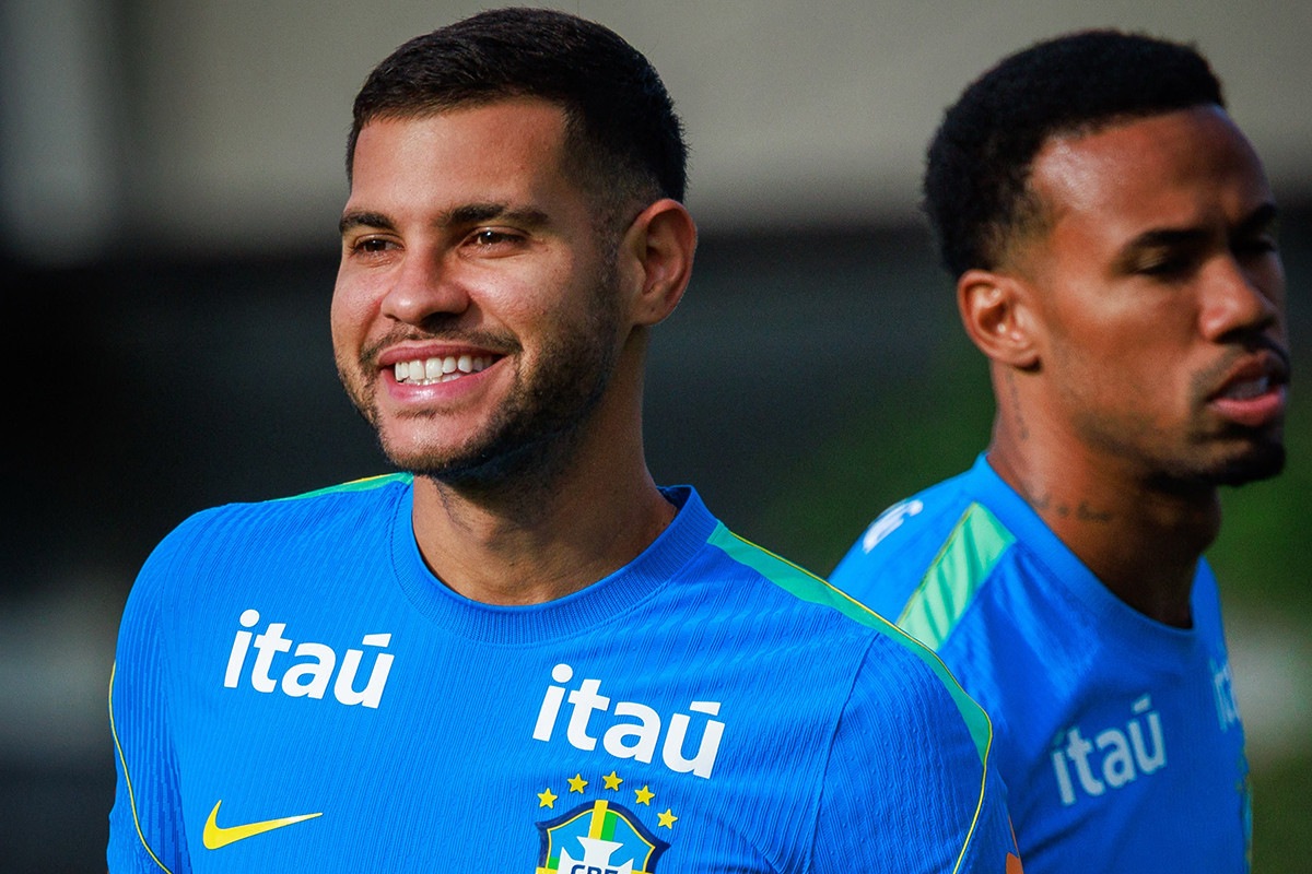 Bruno Guimarães, da Seleção Brasileira/PATRICK HAMILTON / AFP