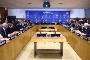 Reuni&atilde;o do "Escudo das Am&eacute;ricas" paralela &agrave; Assembleia Geral das Na&ccedil;&otilde;es Unidas, em Nova York