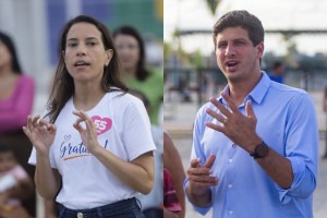 Diferen&ccedil;a percentual cai entre os candidatos Raquel Lyra e Jo&atilde;o Campos