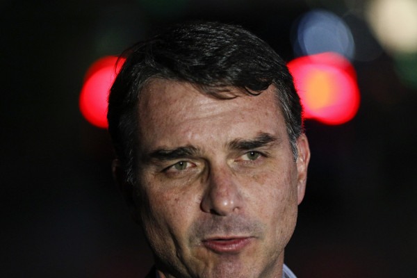 O senador e candidato a Presid&ecirc;ncia pelo PL, Fl&aacute;vio Bolsonaro
