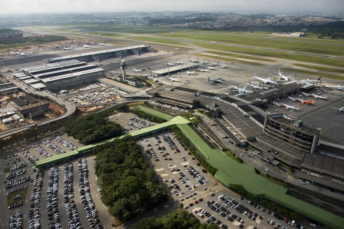 Aeroporto Internacional Governador Franco Montoro, em Guarulhos/Delfim Martins
