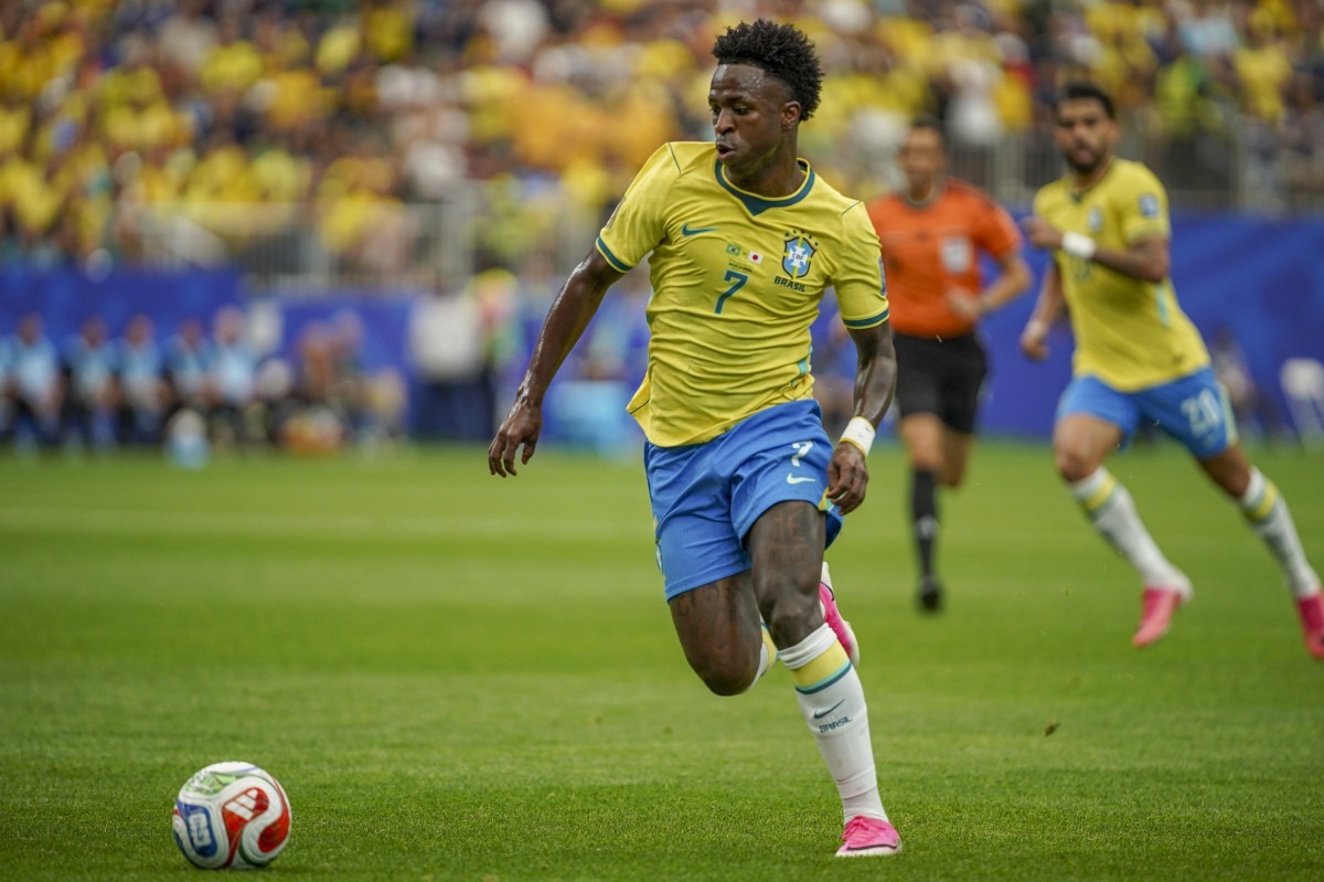 Vini Jr., atacante da Seleção Brasileira/Rafael Ribeiro/CBF