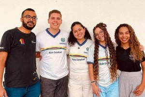 Equipe respons&aacute;vel pelo projeto 'Sertanino', semifinalista do Solve for Tomorrow Brasil 2026