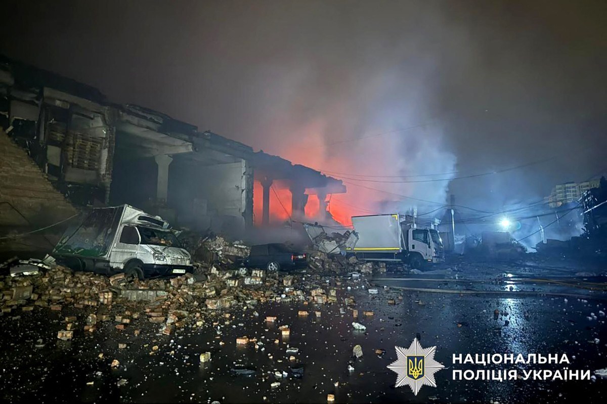 Divulgação/Polícia Nacional da Ucrânia/AFP
