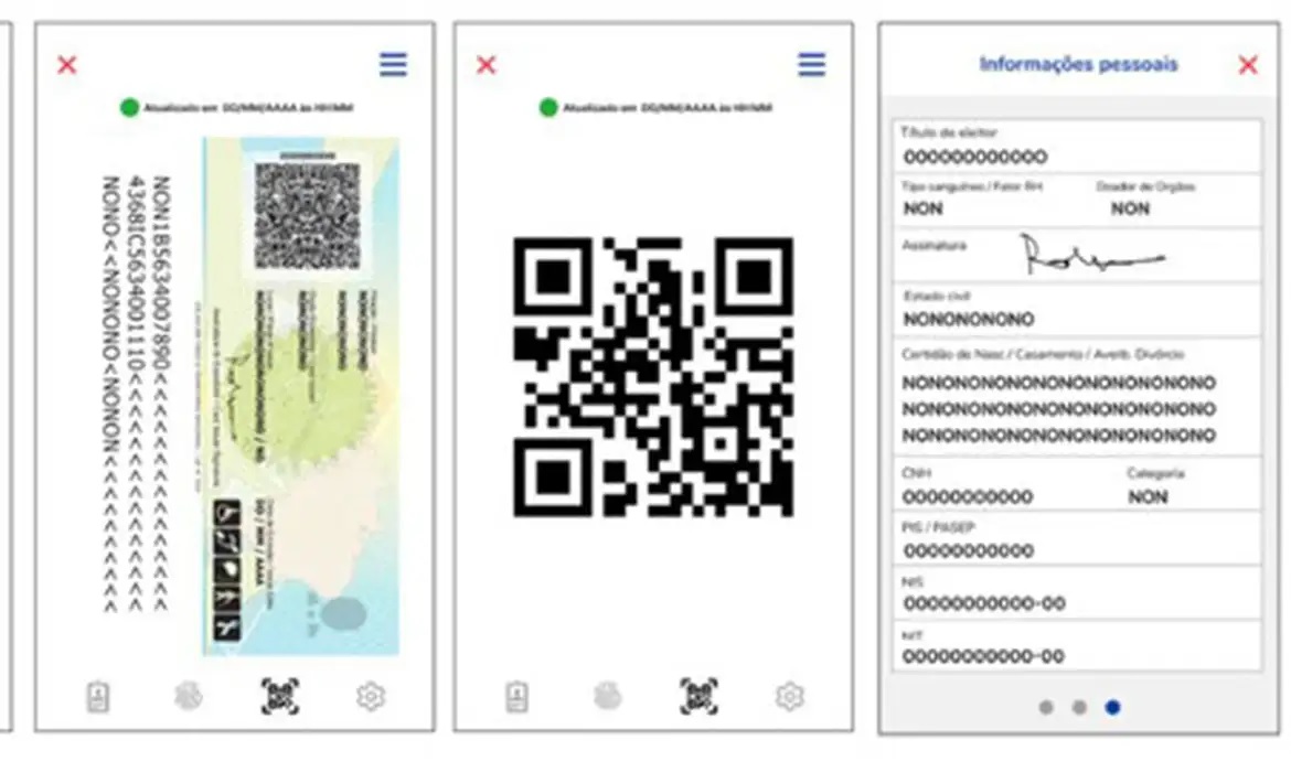 Carteira de Identidade Nacional (CIN)/MGI/Divulgação