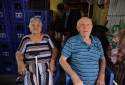 Leonilson e Maria, moradores do Fund&atilde;o desde o ano de 1960 - Maur&iacute;cio Ferry/ DP Foto