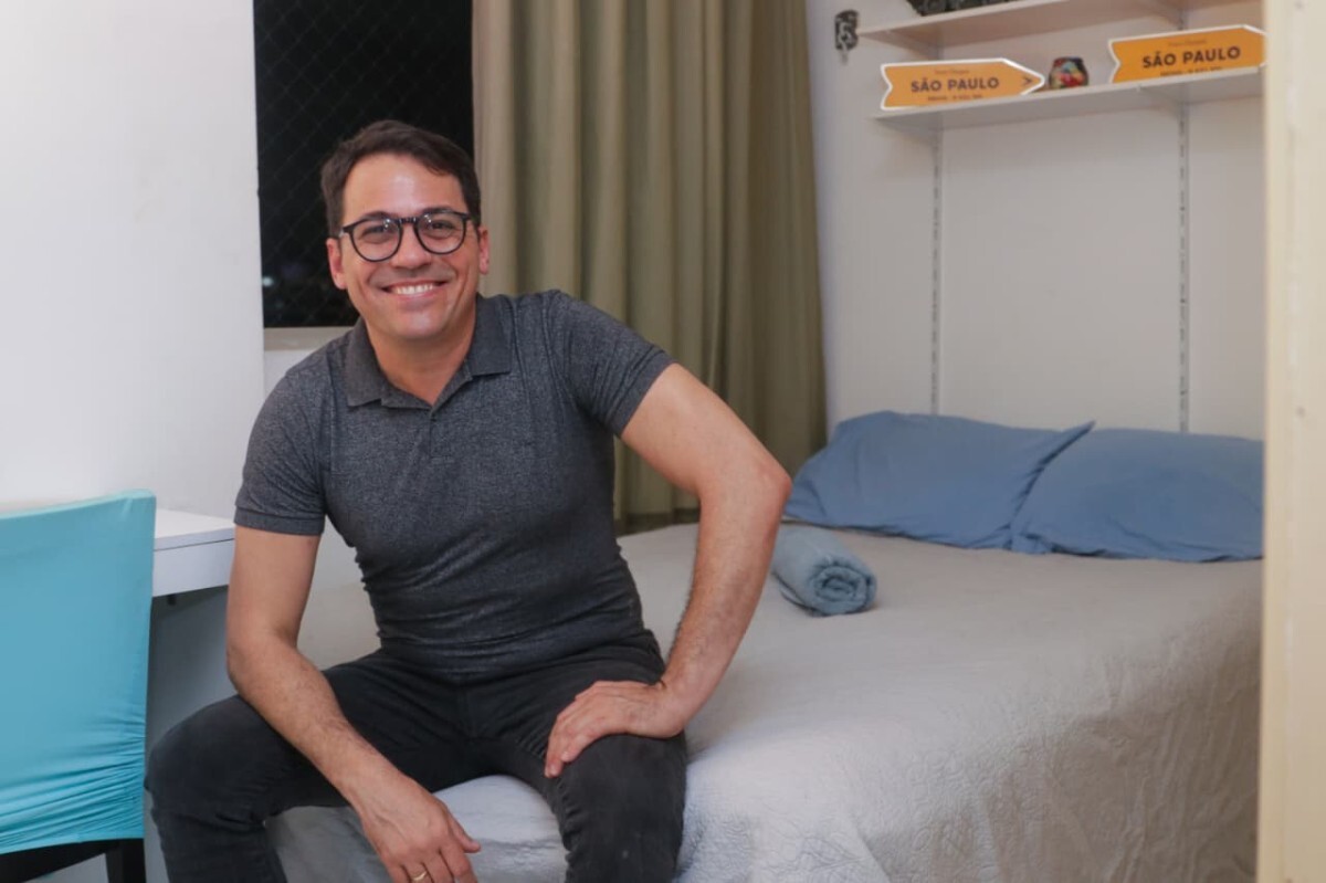 Carlos Arruda é anfitrião da plataforma de aluguéis por curta temporada há 14 anos /Weslly Gomes/DP Foto