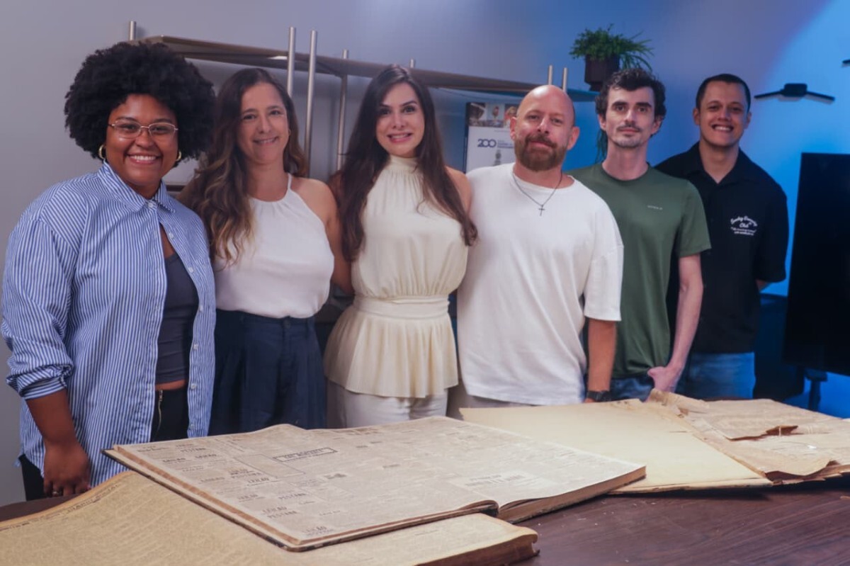 Da esquerda para a direita os membros do projeto Maiara Bezerra, Shirley Vilarim, Marcela Gama, Jonathan Queiroz, Lucas Dallegrave e Victor Fragoso/Weslly Gomes / DP Foto