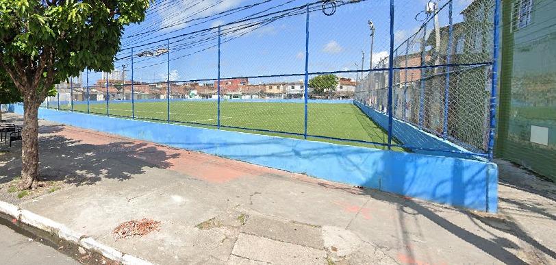 Campo do Onze, no bairro de Santo Amaro, no Centro do Recife/Reprodução: Google/Streetview