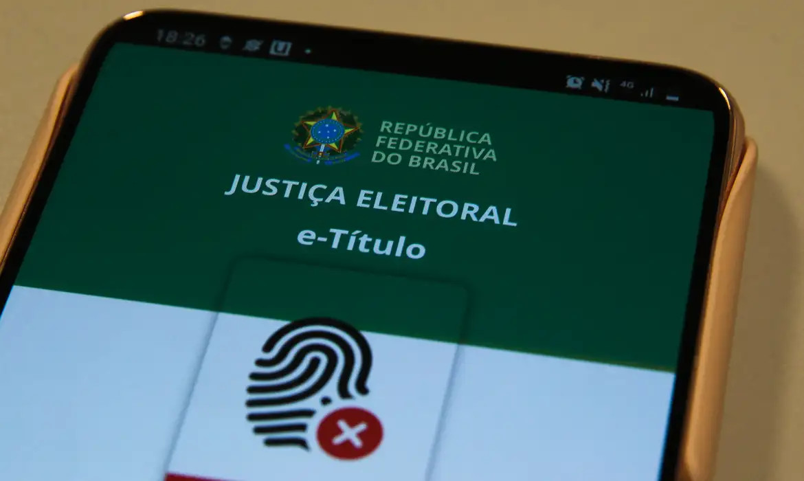 O e-Titulo poderá ainda solicitar o reconhecimento facial, feito por meio da câmera do aparelho celular/Marcello Casal / Agência Brasil