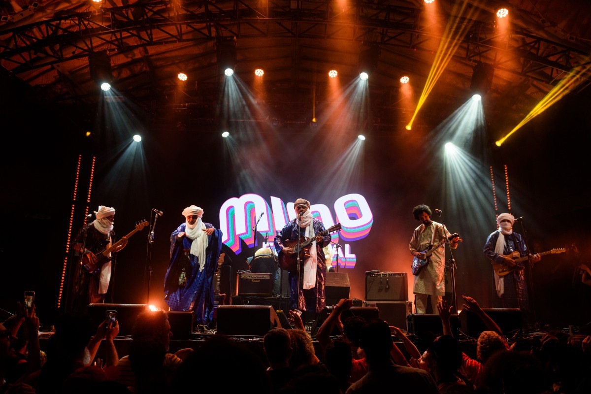 O Tinariwen já se apresentou dentro da edição carioca do MIMO, no Circo Voador/Rogério Von Kruger/Divulgação