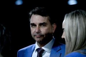 O senador e candidato &agrave; presid&ecirc;ncia derrotado, Fl&aacute;vio Bolsonaro