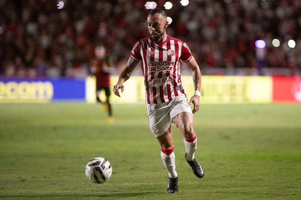 Paulo Sérgio, atacante do Náutico/Rafael Vieira / CNC