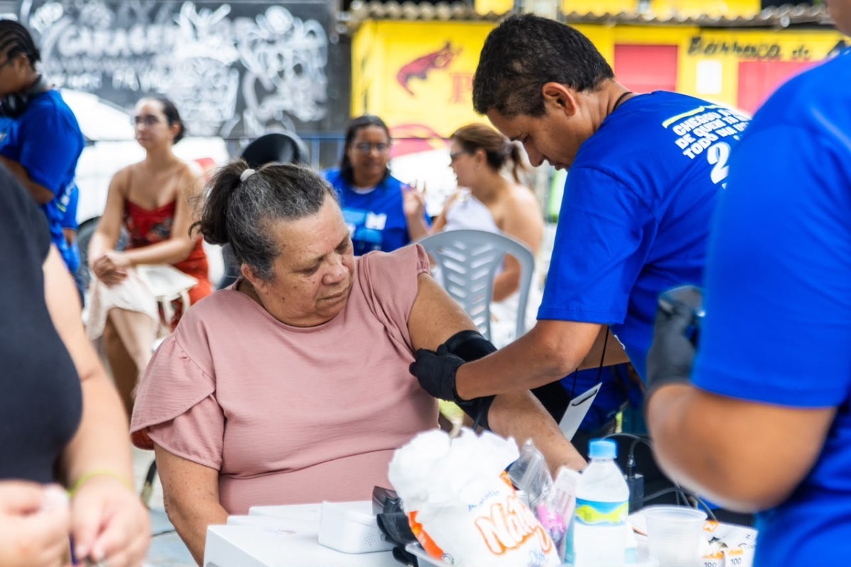 Evento promoveu serviços de cuidado para a população (Foto/Divulgação)
