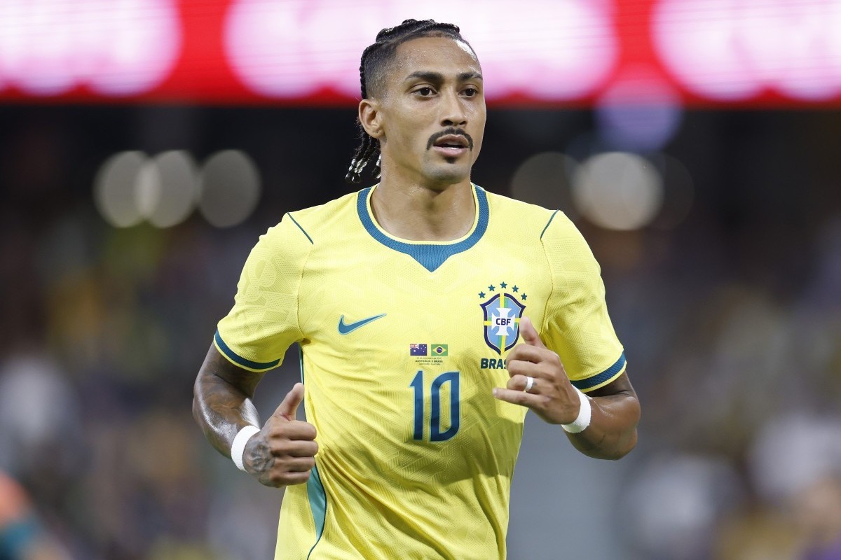 Raphinha, atacante da Seleção Brasileira/Rafael Ribeiro/CBF