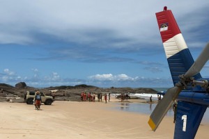 Resgate ocorreu entre as praias de Pedra do Xar&eacute;u e Enseada dos Corais