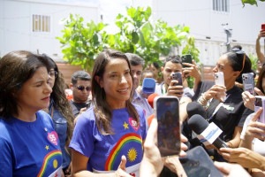 Raquel Lyra (PSD) e Priscila Krause (PSD)