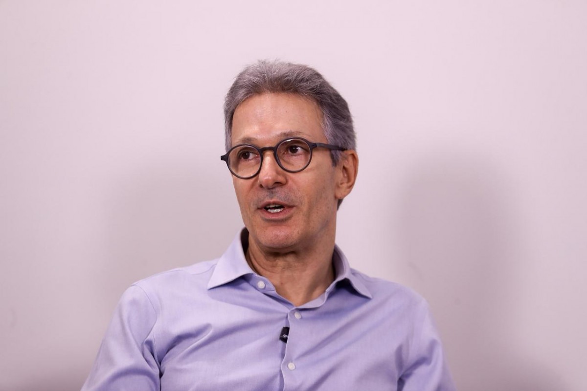 Candidato à presidência e ex-governador de Minas Gerais, Romeu Zema/Rafael Vieira / DP Foto
