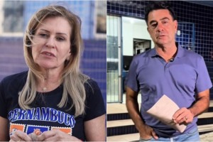 Roberta Arraes (PP) e Raimundo Pimentel (PSD)