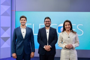 Candidatos ao Governo de Pernambuco participam de debate na TV Globo