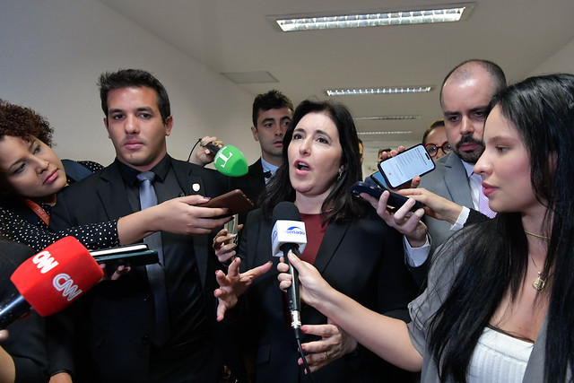 Simone Tebet (PSB), candidata ao Senado por São Paulo/Geraldo Magela/Agência Senado