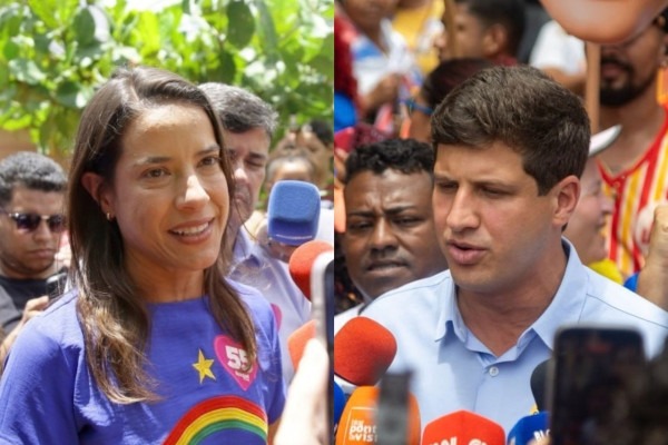 Raquel Lyra e Jo&atilde;o Campos lideram corrida pelo Governo de Pernambuco