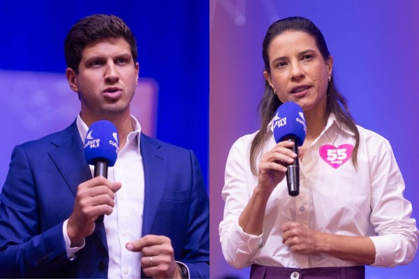 Jo&atilde;o Campos (PSB) e Raquel Lyra (PSD)