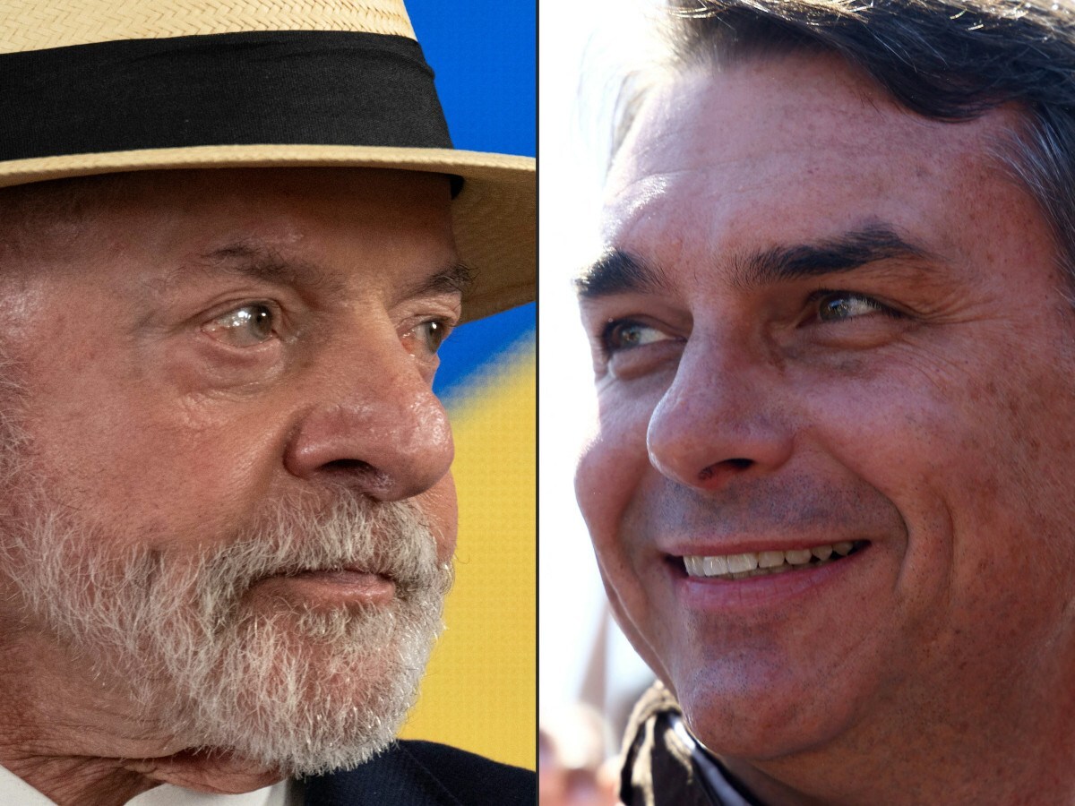 Deepfakes: 34% atacam Lula e 40% favorecem Fl&aacute;vio, indica levantamento - PABLO PORCIUNCULA E SILVIO AVILA/AFP
