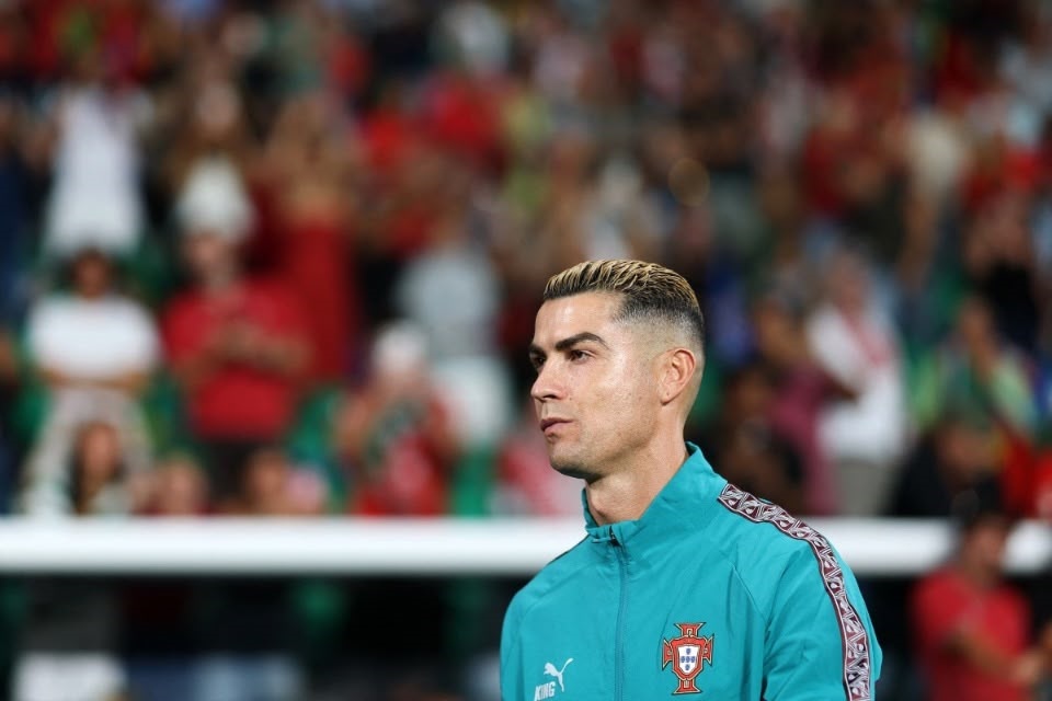 Cristiano Ronaldo atuando por Portugal/PATRICIA DE MELO MOREIRA / AFP
