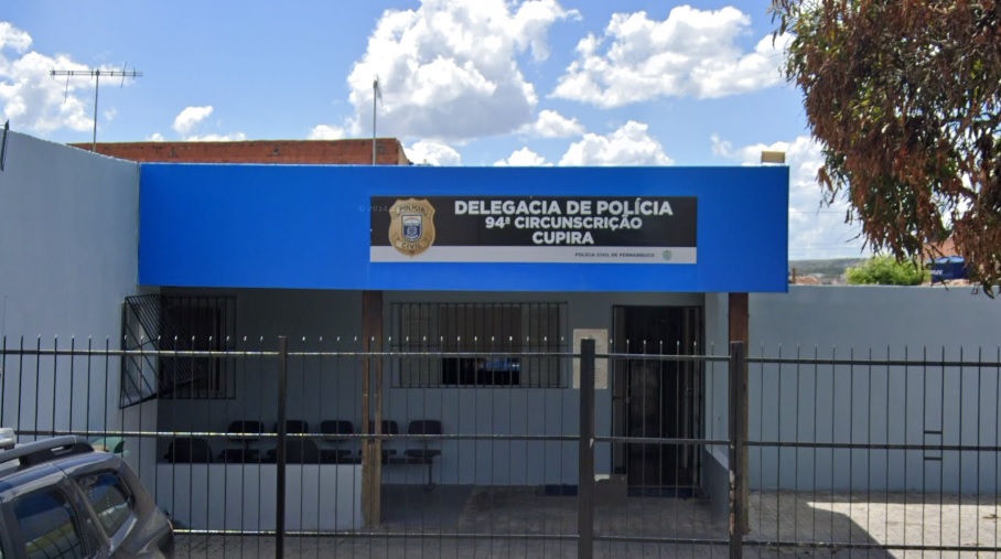 Delagacia de Cupira, no Agreste de Pernambuco/Reprodução/Gogle Street View
