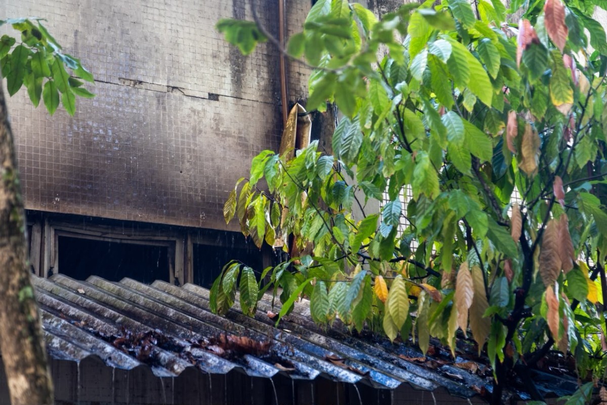 Incêndio no Departamento de Física da UFPE (Karol Rodrigues/ DP Foto)