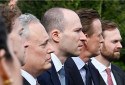 O CEO da Meta, Mark Zuckerberg, o presidente do Conselho de Assessores em Ci&ecirc;ncia e Tecnologia, David Sacks, o presidente da OpenAI, Greg Brockman, o diretor nacional de Ciberseguran&ccedil;a dos EUA, Sean Cairncross, e o presidente da Comiss&atilde;o Federal de Com&eacute;rcio, Andrew Ferguson, na Casa Branca, em Washington, DC, em 29 de setembro de 2026. -  ROBERTO SCHMIDT / AFP