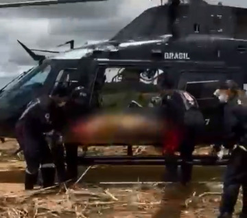 Idoso é resgatado de helicóptero após máquina agrícola capotar em Escada, na Mata Sul de Pernambuco
/Ascom/PRF
