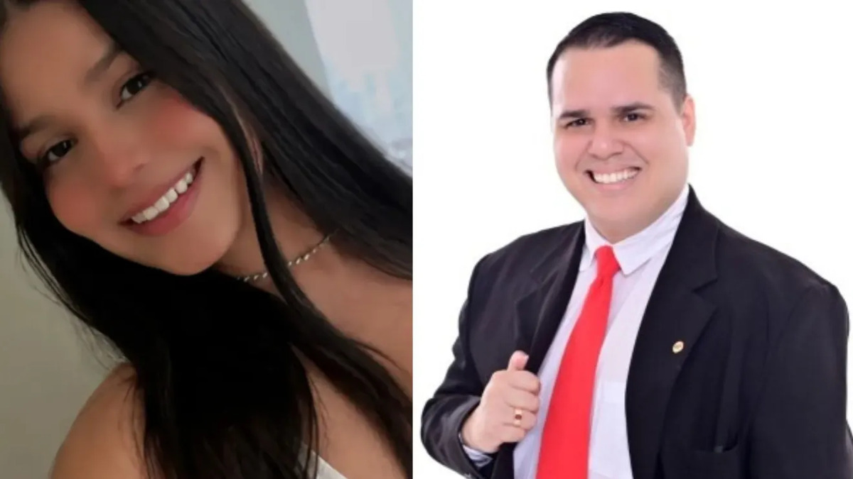Isabelle e Munhoz Neto se conheceram em um escritório de advocacia onde ele era gestor e ela trabalhava como estagiária/Reprodução/Redes Sociais