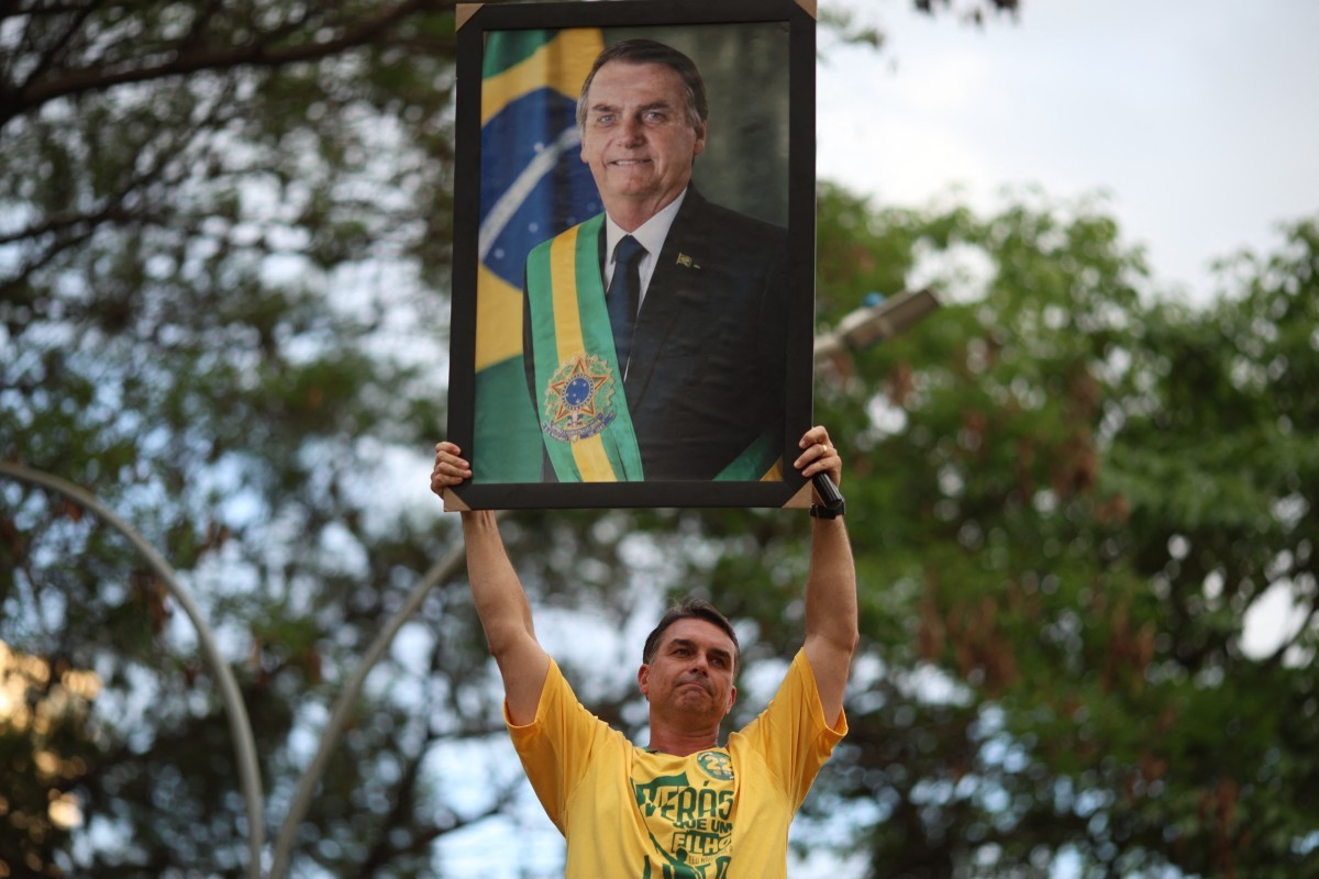 Flávio Bolsonaro /SERGIO LIMA / AFP