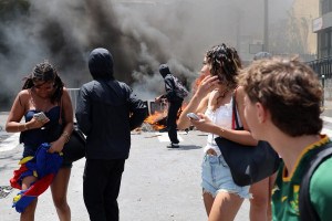 Os estudantes bloquearam os acessos &agrave;s escolas e protagonizaram, em algumas ocasi&otilde;es, confrontos com a pol&iacute;cia
