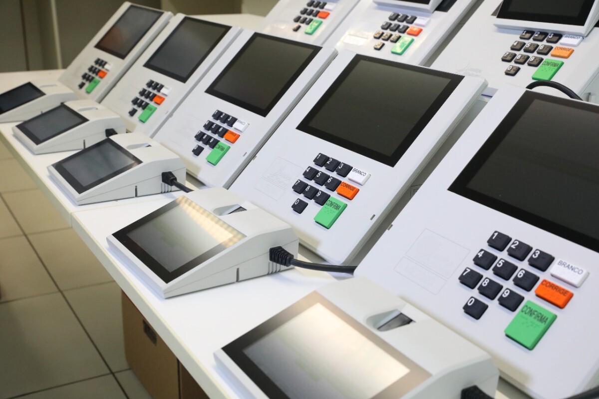 Urnas eletrônicas/Abdias Pinheiro/SECOM/TSE