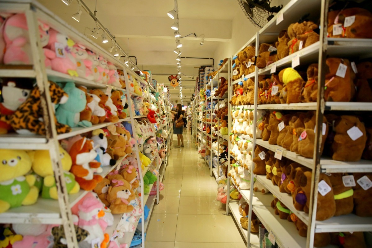 Venda de brinquedos para o Dia das Criança no Centro do Recife (Maurício Ferry/ DP Foto)
