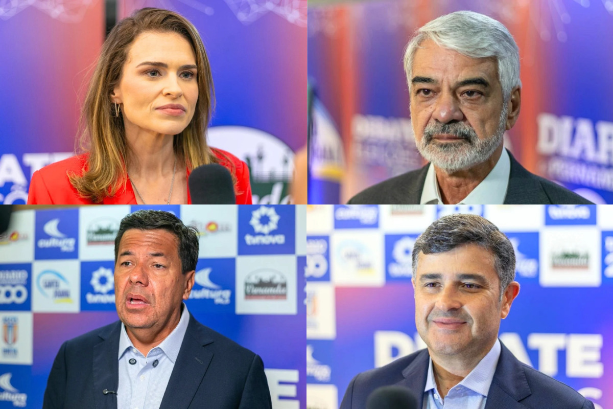 Marília Arraes, Humberto Costa, Mendonça Filho e Eduardo da Fonte/Fotos: Rafael Vieira/DP Foto