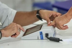 Biometria na vota&ccedil;&atilde;o