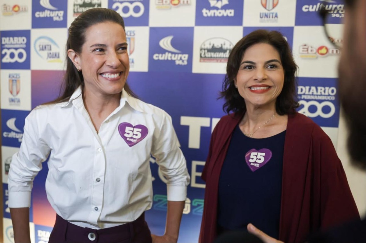 Raquel Lyra e Priscila Krause chegam juntas ao segundo mandato/Foto: Sandy James/DP Foto