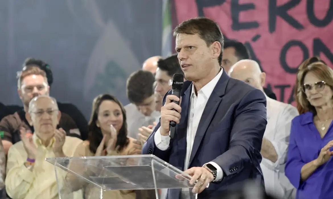Tarc&iacute;sio &eacute; reeleito governador de S&atilde;o Paulo - Foto: CAIU&Aacute; MAIA/DIVULGA&Ccedil;&Atilde;O CAMPANHA