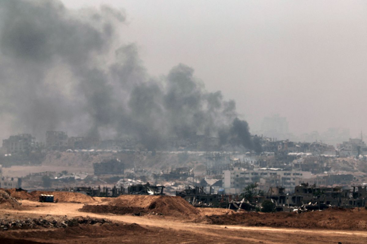 ONG M&eacute;dicos Sem Fronteiras alerta para "genoc&iacute;dio cont&iacute;nuo" e destrui&ccedil;&atilde;o em Gaza - JACK GUEZ/AFP