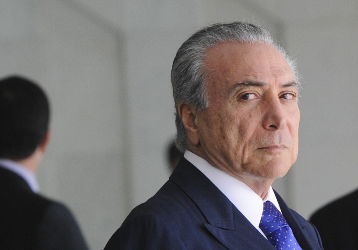 Temer anuncia apoio a Fl&aacute;vio Bolsonaro no segundo turno - Antonio Cruz/ Ag&ecirc;ncia Brasil