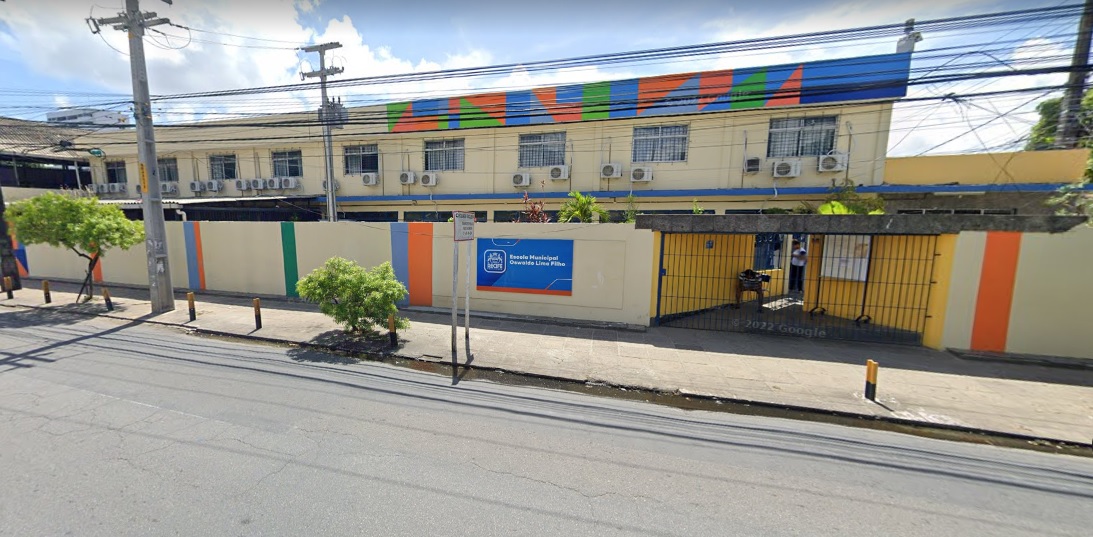 Escola Municipal Osvaldo Lima Filho, em Boa Viagem, Zona Sul do Recife/Foto: Google StreetView