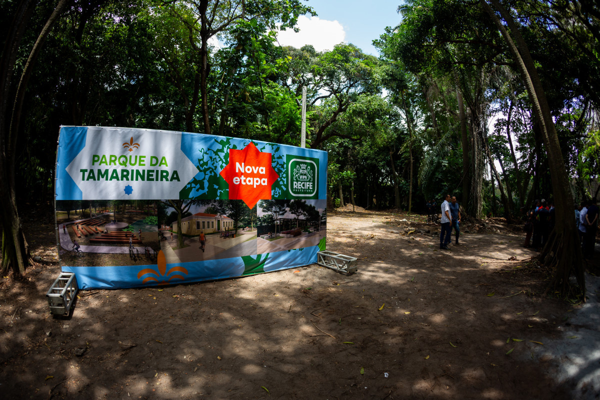 Parque da Tamarineira, na Zona Norte do Recife/Foto: Rafael Vieira