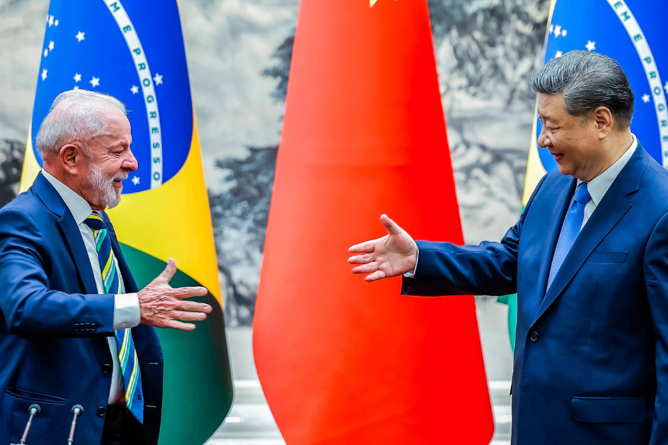 Presidente da República, Luiz Inácio Lula da Silva e o Presidente da República Popular da China, Xi Jinping/Ricardo Stuckert
