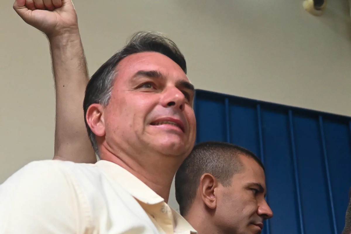 Flávio foi votado por 127 eleitores na seção e obteve cerca de 43% dos votos, ante 49% de Lula/Fabio Teixeira/Anadolu/AFP