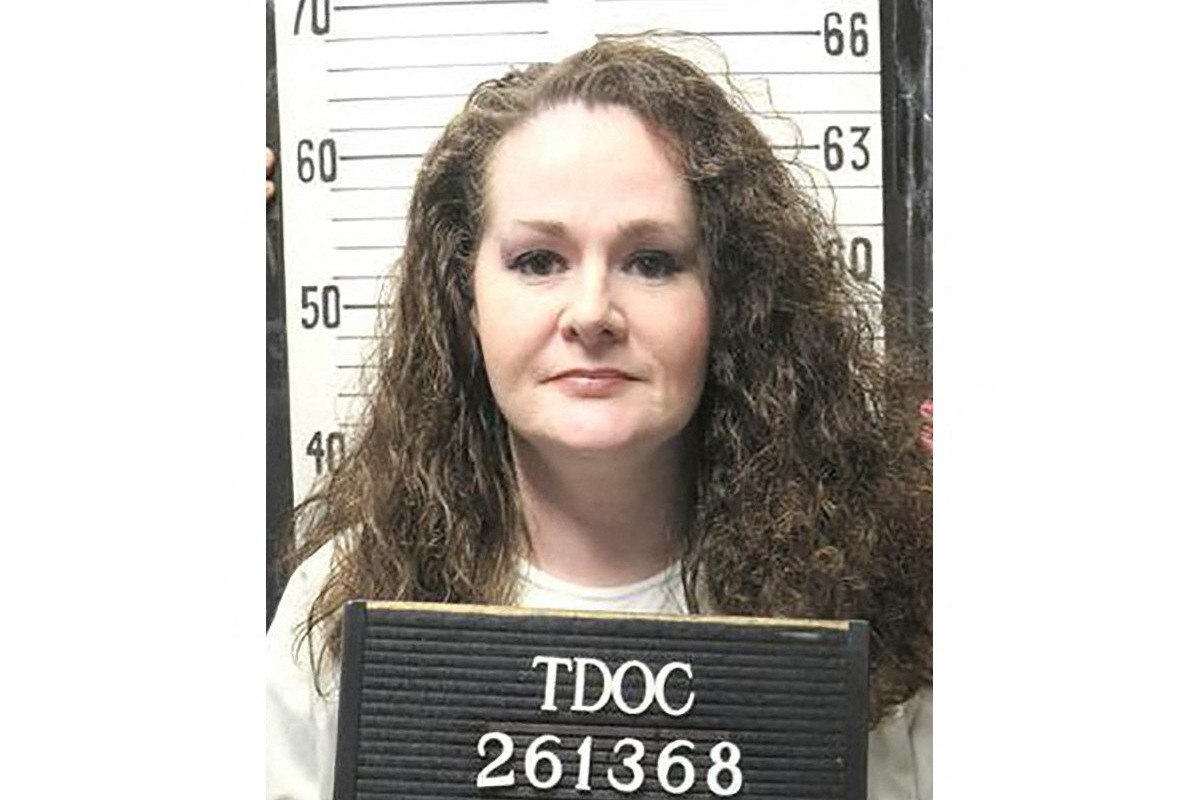 A condenada Christa Pike sobreviveu a execução mal-sucedida/Departamento de Correções do Tennessee via AFP
