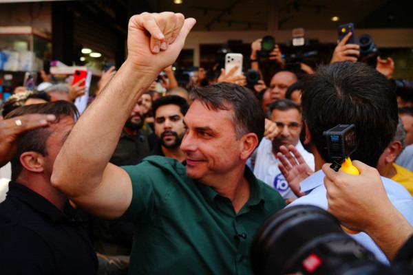 Candidato à presidência Flávio Bolsonaro (PL)